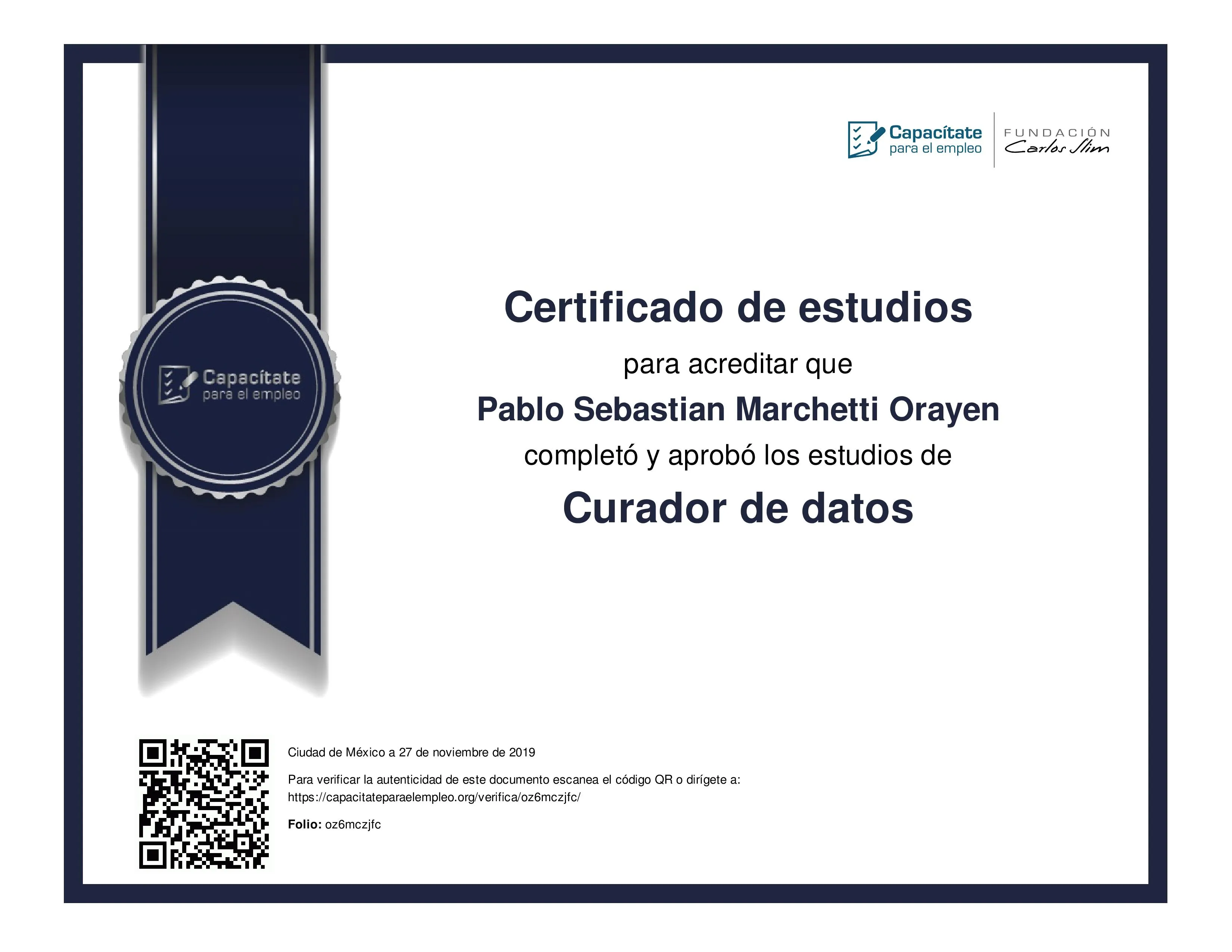 Curador de Datos